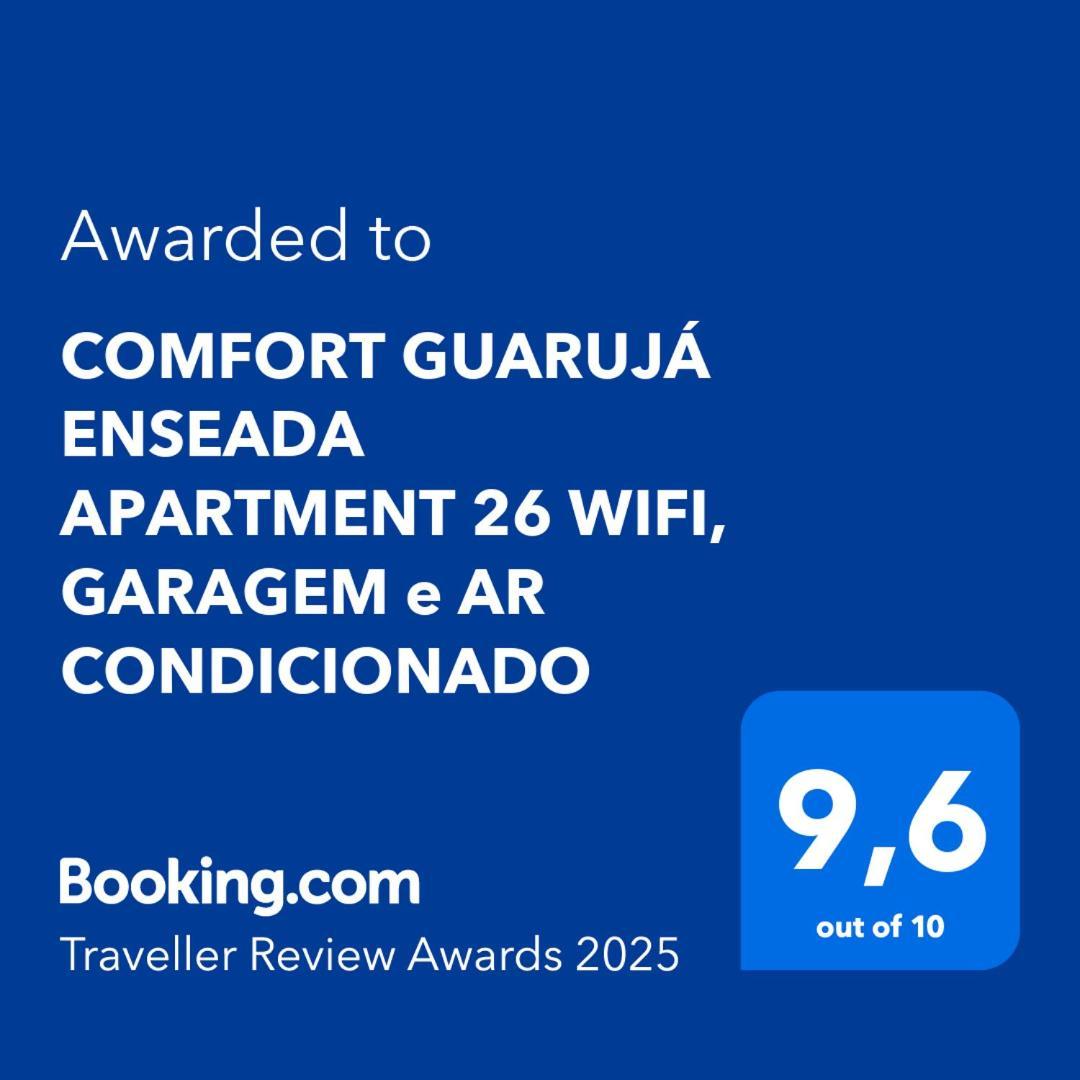 Comfort Guaruja Enseada Apartment 26 Wifi, Garagem E Ar Condicionado Extérieur photo